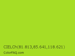 CIELCh 81.813,85.641,118.621 Color Image
