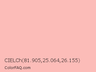 CIELCh 81.905,25.064,26.155 Color Image