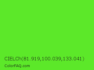 CIELCh 81.919,100.039,133.041 Color Image