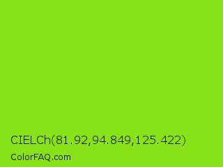 CIELCh 81.92,94.849,125.422 Color Image