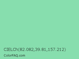 CIELCh 82.082,39.81,157.212 Color Image