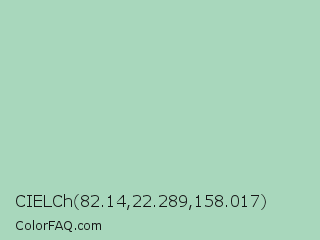 CIELCh 82.14,22.289,158.017 Color Image