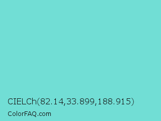CIELCh 82.14,33.899,188.915 Color Image