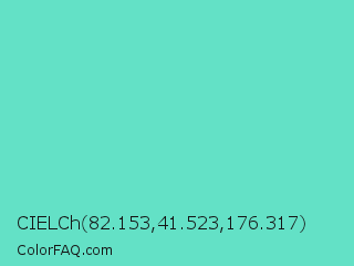 CIELCh 82.153,41.523,176.317 Color Image