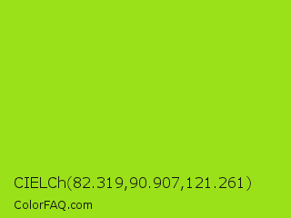 CIELCh 82.319,90.907,121.261 Color Image