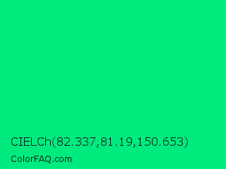 CIELCh 82.337,81.19,150.653 Color Image