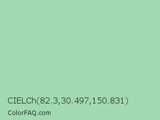 CIELCh 82.3,30.497,150.831 Color Image
