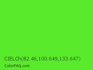 CIELCh 82.46,100.649,133.647 Color Image