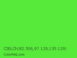 CIELCh 82.506,97.129,135.129 Color Image