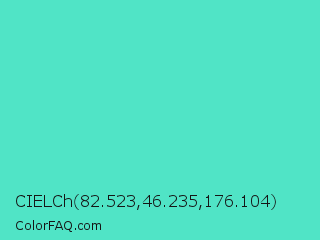 CIELCh 82.523,46.235,176.104 Color Image