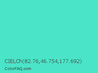 CIELCh 82.76,46.754,177.692 Color Image