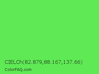 CIELCh 82.879,88.167,137.66 Color Image