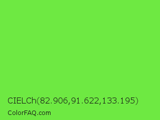 CIELCh 82.906,91.622,133.195 Color Image