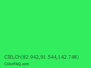 CIELCh 82.942,91.544,142.748 Color Image