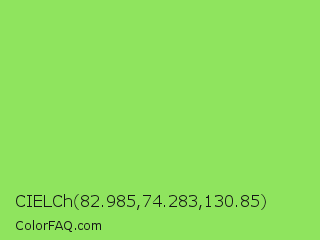 CIELCh 82.985,74.283,130.85 Color Image