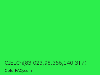 CIELCh 83.023,98.356,140.317 Color Image