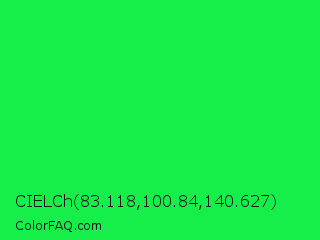 CIELCh 83.118,100.84,140.627 Color Image