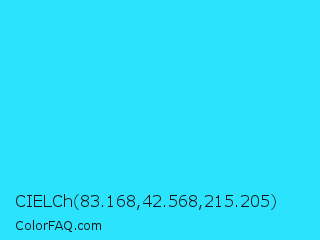 CIELCh 83.168,42.568,215.205 Color Image