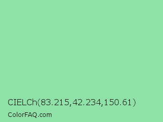 CIELCh 83.215,42.234,150.61 Color Image