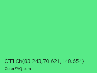 CIELCh 83.243,70.621,148.654 Color Image