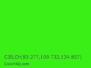 CIELCh 83.277,109.732,134.857 Color Image