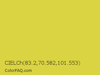 CIELCh 83.2,70.582,101.553 Color Image