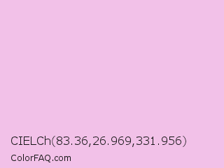 CIELCh 83.36,26.969,331.956 Color Image