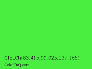 CIELCh 83.415,99.025,137.165 Color Image