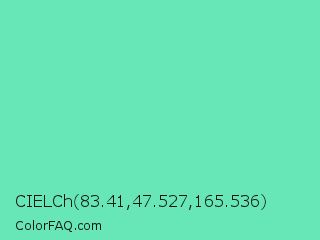 CIELCh 83.41,47.527,165.536 Color Image