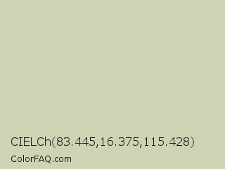 CIELCh 83.445,16.375,115.428 Color Image