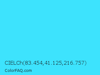 CIELCh 83.454,41.125,216.757 Color Image