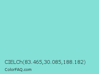 CIELCh 83.465,30.085,188.182 Color Image
