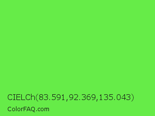 CIELCh 83.591,92.369,135.043 Color Image