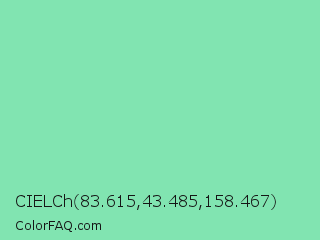 CIELCh 83.615,43.485,158.467 Color Image