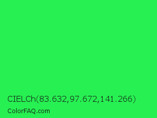 CIELCh 83.632,97.672,141.266 Color Image