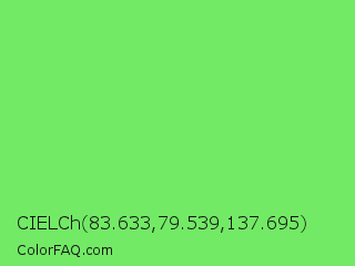 CIELCh 83.633,79.539,137.695 Color Image