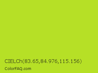 CIELCh 83.65,84.976,115.156 Color Image