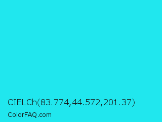 CIELCh 83.774,44.572,201.37 Color Image