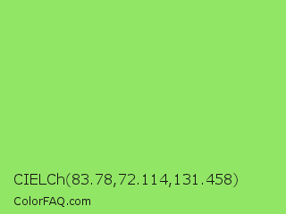 CIELCh 83.78,72.114,131.458 Color Image