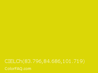 CIELCh 83.796,84.686,101.719 Color Image