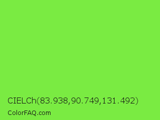CIELCh 83.938,90.749,131.492 Color Image