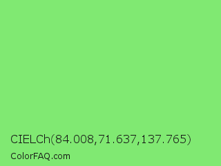 CIELCh 84.008,71.637,137.765 Color Image