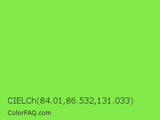 CIELCh 84.01,86.532,131.033 Color Image