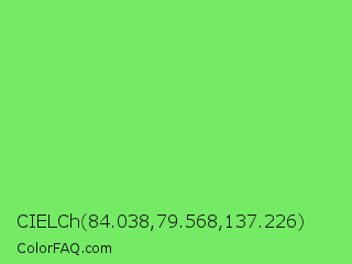 CIELCh 84.038,79.568,137.226 Color Image