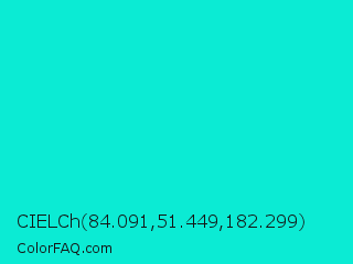 CIELCh 84.091,51.449,182.299 Color Image