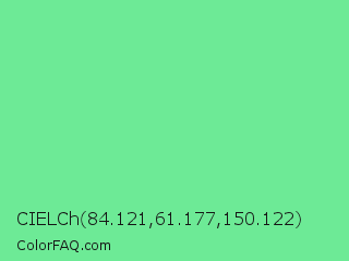 CIELCh 84.121,61.177,150.122 Color Image