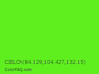 CIELCh 84.129,104.427,132.15 Color Image