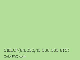 CIELCh 84.212,41.136,131.815 Color Image