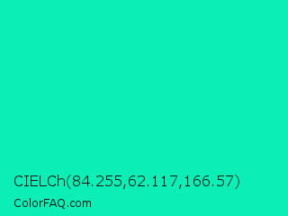 CIELCh 84.255,62.117,166.57 Color Image