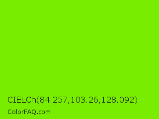 CIELCh 84.257,103.26,128.092 Color Image